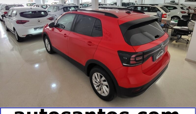 VOLKSWAGEN T-CROSS TSI 95CV ADVANCE lleno